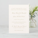 Search for elegant ivory wedding invitations Modern