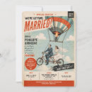 Search for tandem bike wedding invitations Whimsical