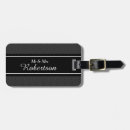 Search for mr and mrs luggage tags Classy