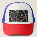 Search for pattern design hats Black