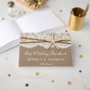 Search for beach wedding guest books Summer