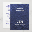 Search for 43rd invitations 40th
