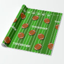 Search for football field wrapping paper Athlete