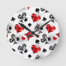 Search for playing cards clocks Diamond