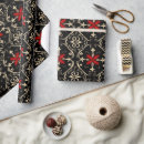 Search for gothic wrapping paper Black