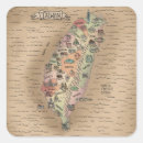 Search for vintage world map stickers Travel