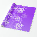 Search for purple snowflake wrapping paper Stylish