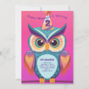 Search for owl party invitations Adorable