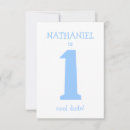 Search for one cool dude invitations Blue