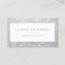 Search for sparkling business cards For her
