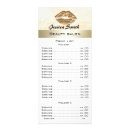 Search for lips rack cards Cosmetology
