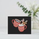 Search for cute reindeer postcards Santa