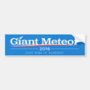 Search for meteor bumper stickers Giant