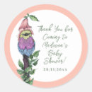 Search for tropical birds stickers Botanical