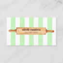 Search for food blogger business cards Bakery