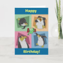 Search for penguin birthday cards Fish