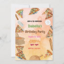 Search for pizza birthday invitations Kids pizza party
