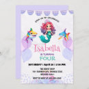 Search for shark or mermaid invitations Under the sea