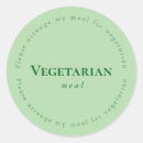 Search for meal stickers Vegetarian