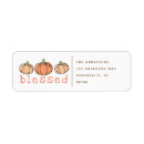 Search for grateful return address labels Autumn