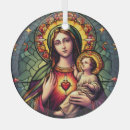 Search for madonna and child christmas tree decorations Religion
