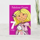 Search for girl 7th birthday cards Niece