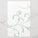 Search for sage green stationery paper Feminine