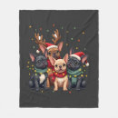 Search for bulldog christmas blankets Puppy