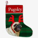 Search for pug christmas stockings Dog