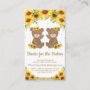 Search for teddy bear twin shower invitations Whimsical