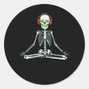 Search for yoga skeleton stickers Funny