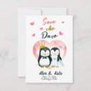 Search for penguin save the dates Cute