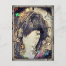 Search for wig postcards Woman