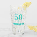 Search for turquoise beer glasses For her