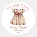 Search for baby shower reveal stickers Team