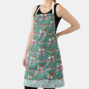 Search for pink flamingos aprons Green