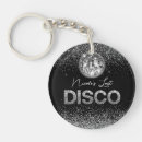Search for disco party key rings Elegant