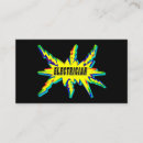 Search for flash business cards Electrician
