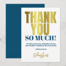Search for retirement party thank you cards Typography