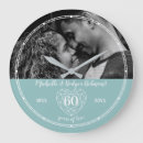 Search for 60th wedding anniversary clocks Heart