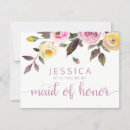 Search for petals 4x5 invitations Watercolor flowers