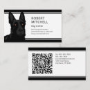 Search for german shepherd business cards Simple