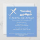 Search for aeroplane party invitations Boy