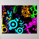 Search for black splatters posters Abstract