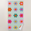Search for vintage beach towels Green