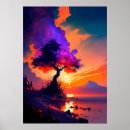 Search for purple tree posters Water