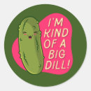 Search for funny pun stickers Food