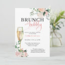 Search for floral brunch and bubbly invitations Calligraphy