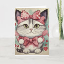 Search for cartoon valentines day cards Cat