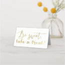 Search for gold foil place cards Modern